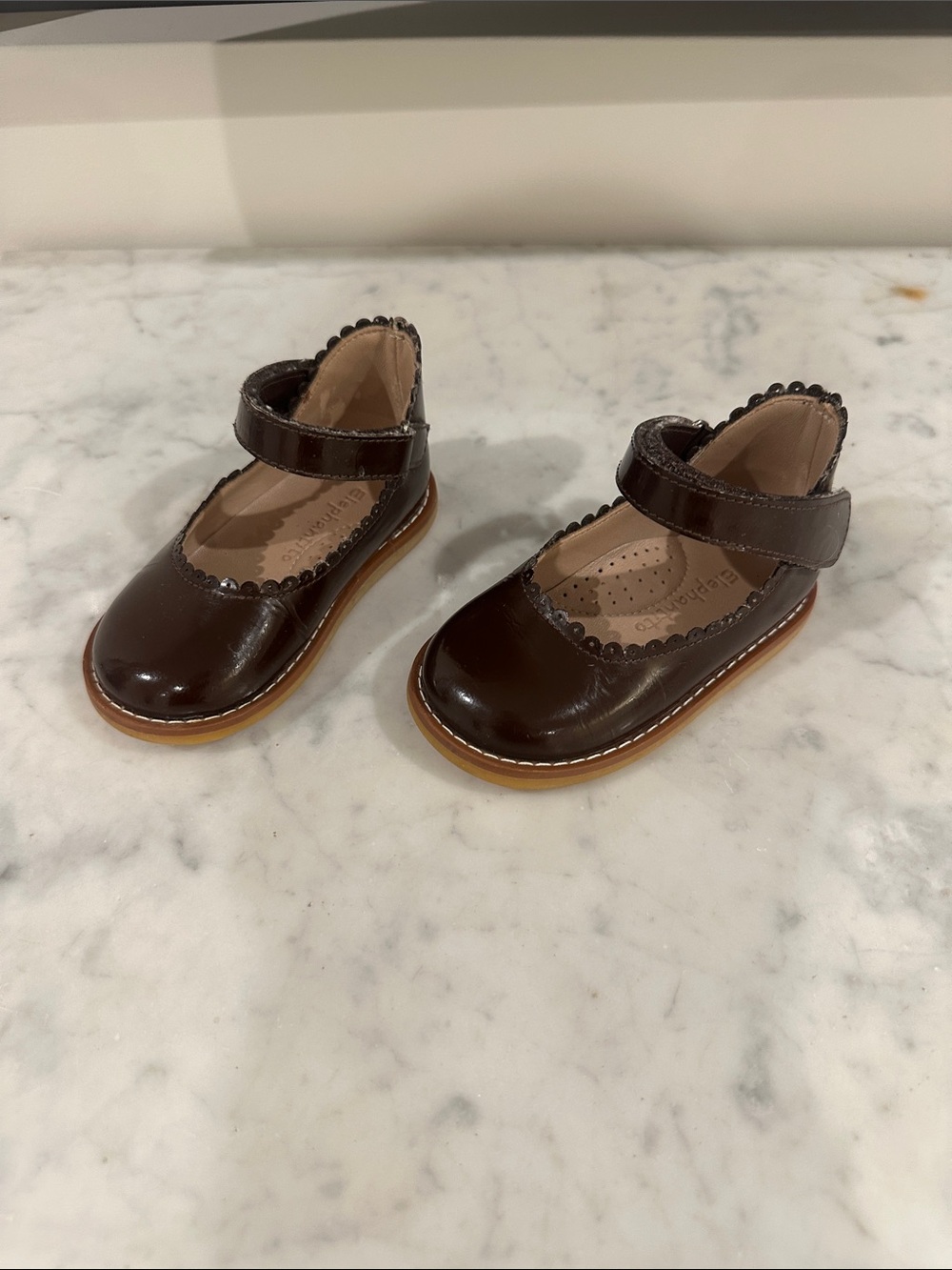 Elephantito Patent Leather Mary Janes SZ 5 Toddler
